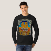 人生は68年68誕生日から始まる Tシャツ (正面フル)