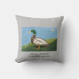 「人生は、それがいちばん詰まっているだけじゃない！」 クッション