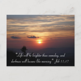 「人生は…」 – はがき