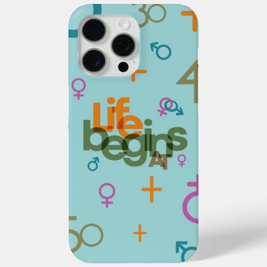 人生は(カスタマイズ)から始まる | Case-Mate iPhoneケース (裏面)
