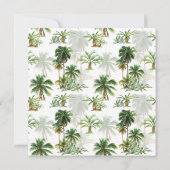 人生は、ビーチの動く発表で良い 案内状 (裏面)