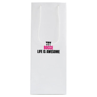 人生は～素晴らしだ ワインギフトバッグ