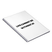 人生はAIなしではあり得ない ノートブック (右側)