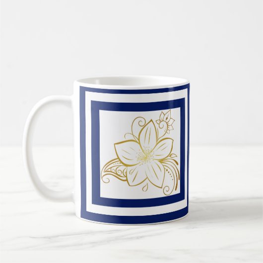 人生はBeauTEAful Mug コーヒーマグカップ (左)