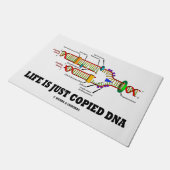 人生はDNA分子生物学のユーモアを真似ただけ ドアマット (アングル)