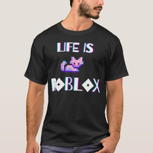 人生はGAMEだ レトロ少年 Tシャツ (正面)