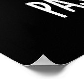 人生はPun Dark BGおもしろいの設備に満ち ポスター (角)