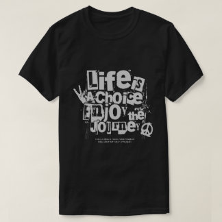 人生はTシャツ楽しむの旅の選択である Tシャツ