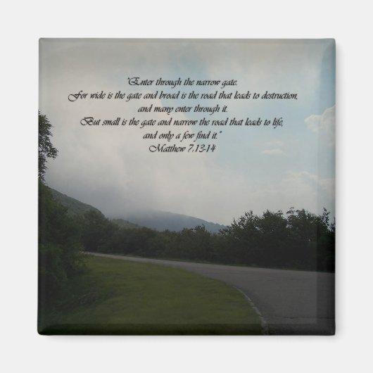 人生への道 マグネット (正面)