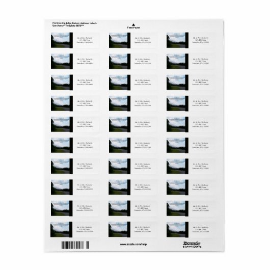 人生への道 ラベル (フルシート)