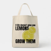 人生もしは与え大きく育てろ トートバッグ (裏面)