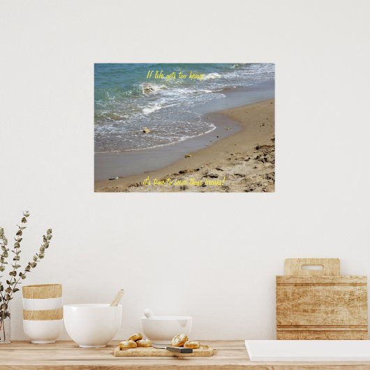 人生もしは重すぎるビーチ(2)ポスター ポスター (キッチン)