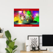 人生もしは重すぎる踊りポスター ポスター (ホームオフィス)