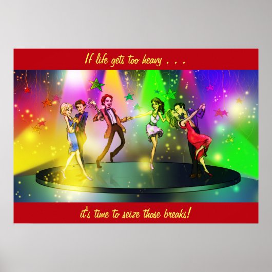 人生もしは重すぎる踊りポスター ポスター (正面)