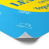 人生よもし与えりレモン、テキーラと塩をつかむ ポスター (角)