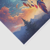 人生より大きい、山と夢のキャッチャー 薄葉紙 (詳細)