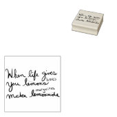 人生よ与えりレモンズライムはマルガリータを作る ラバースタンプ (押印)