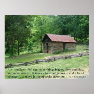 人生をシンプルにする ポスター