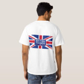 人生をデザインしたTシャツ Tシャツ (裏面フル)