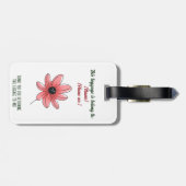 人生を一度に1つの一口飲む – 荷物タグ ラゲッジタグ (裏面横)