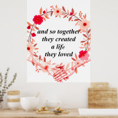 人生を一緒に作ること ポスター (キッチン)