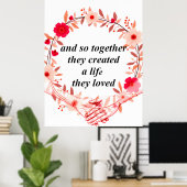 人生を一緒に作ること ポスター (ホームオフィス)