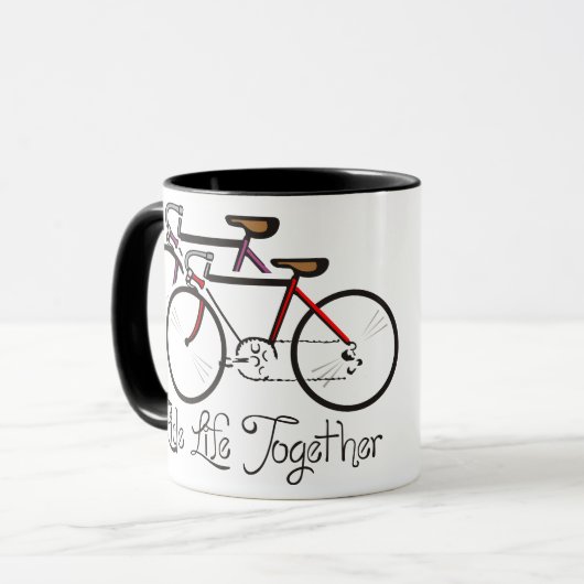 人生を共にする マグカップ (正面左)