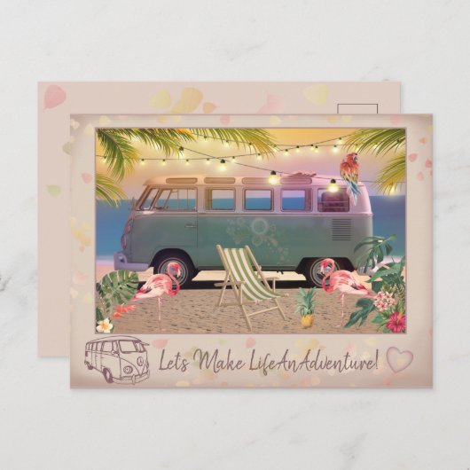 人生を冒険にしよう ポストカード (正面/裏面)