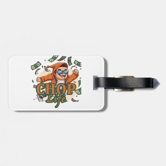 人生を切り刻む ラゲッジタグ (裏面横)