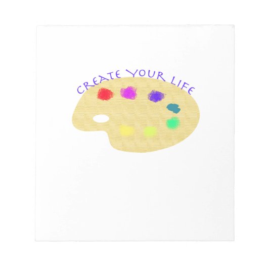 人生を創造する ノートパッド (正面)