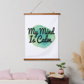 人生を受け入れるための自己愛の動機 吊り下げ型タペストリー (寝室)