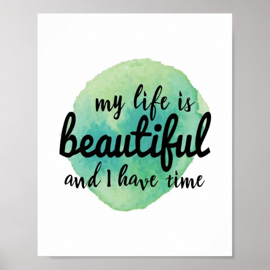 人生を受け入れるための自己愛の肯定 ポスター (正面)