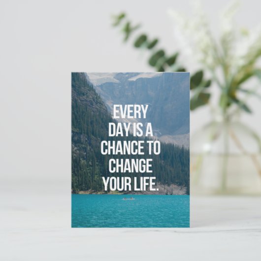 人生を変える名言 ポストカード (スタンド正面)