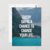 人生を変える名言 ポストカード (正面/裏面)