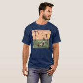人生を待つ  Tシャツ (正面フル)