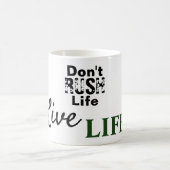 人生を急ぐな コーヒーマグカップ (中央)