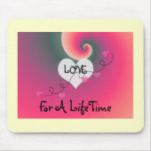 人生を愛する マウスパッド (正面)