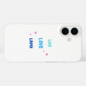 人生を楽しむ携帯ケース Case-Mate iPhoneケース (裏面 (横))