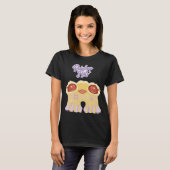 人生を楽しむ魚 Tシャツ (正面フル)