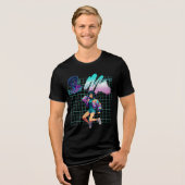 人生を楽しもう トライブレンドＴシャツ (正面全面)
