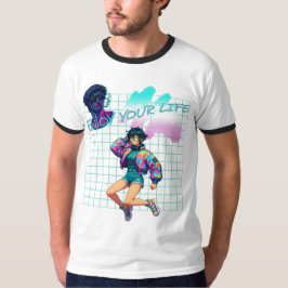 人生を楽しもう Tシャツ