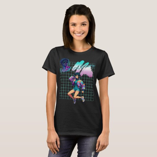 人生を楽しもう Tシャツ (正面フル)