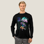 人生を楽しんで トライブレンドＴシャツ (正面全体)