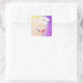 人生を歩み続ける スクエアシール (バッグ)