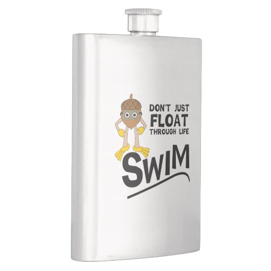 人生を泳ぎ回る フラスク (右)