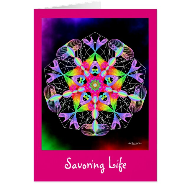 人生を満喫する (正面)