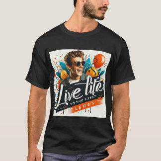 人生を満喫する Tシャツ