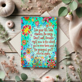 人生を生きる感動的引用文 カード