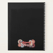 人生を生きる私は計画しなかったレトロテーマ プランナー手帳 (裏面)