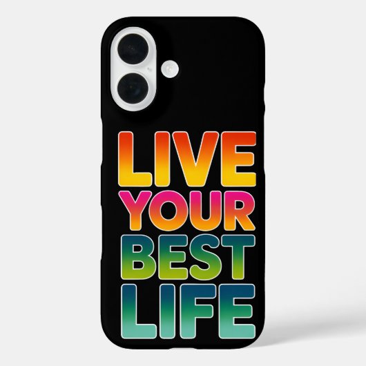 人生を生最高のきる Case-Mate iPhoneケース (裏面)
